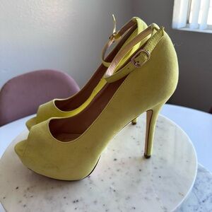 Yellow Stilettos